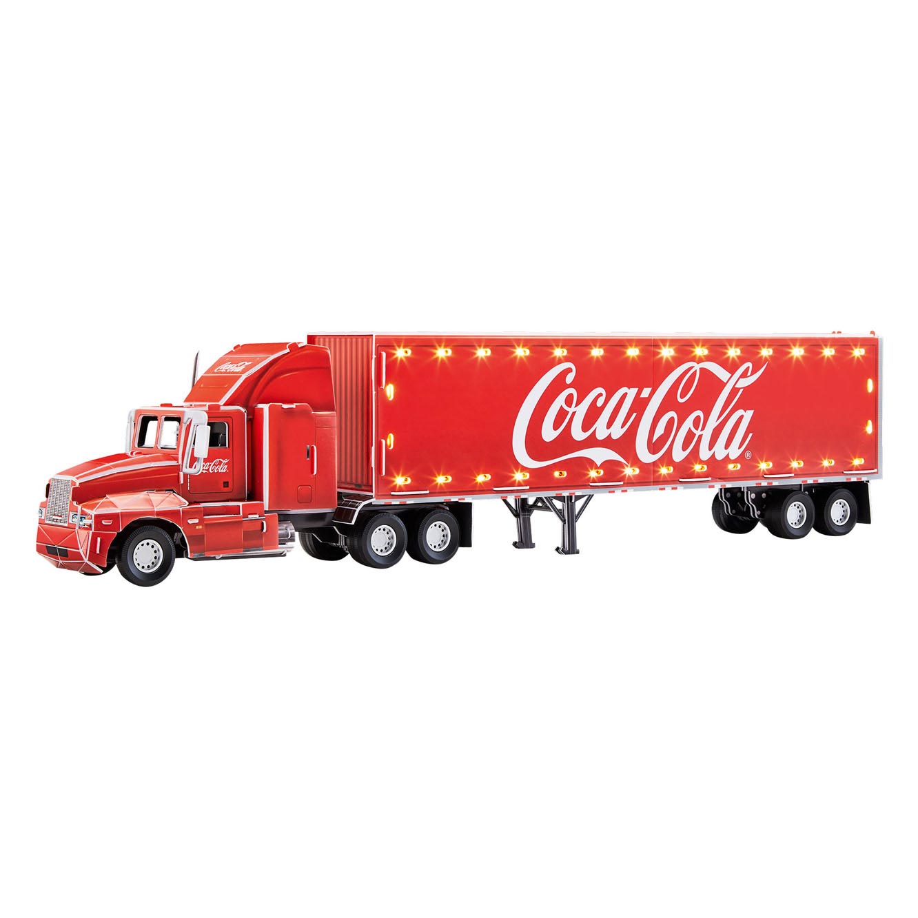 Revell 3D Puzzle Kitings Package - Coca -Cola Truck LED Edition