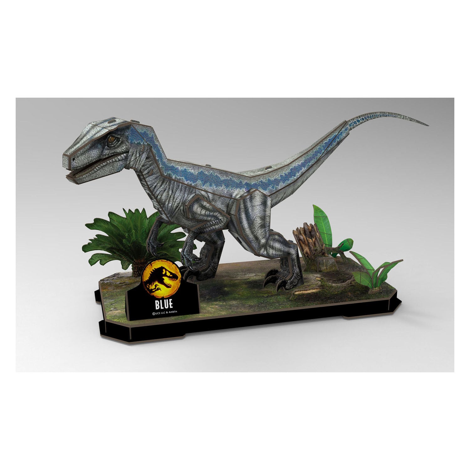 Revell 3d Puzzle Kitings Package - Jurassic World Dominion Blue