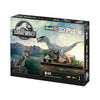 Kit de construction puzzle 3D Revell Jurassic World - Vélociraptor - 57 pièces.