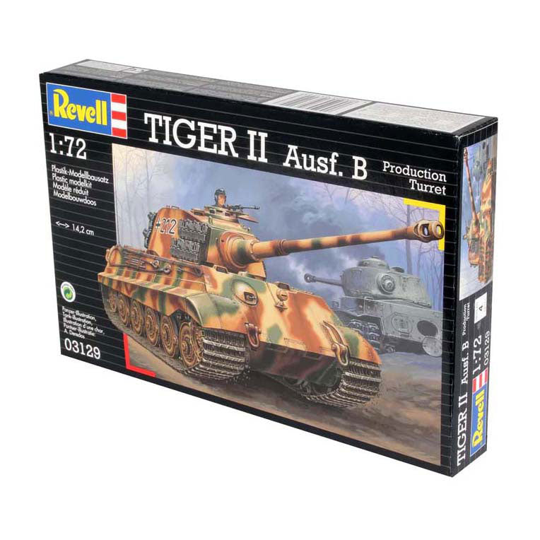 Maquette Revell - Tiger II Ausf. b 1:72 - 144 pièces.