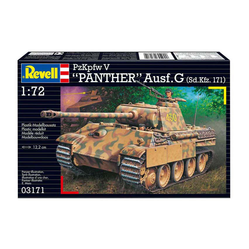 Maquette Revell - Panthère ausf.g 1:72 - 124 pcs.