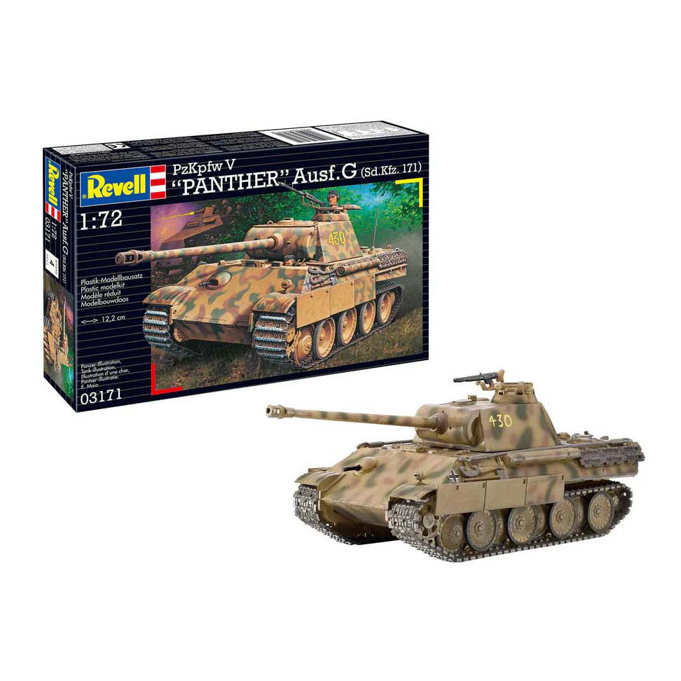 Maquette Revell - Panthère ausf.g 1:72 - 124 pcs.