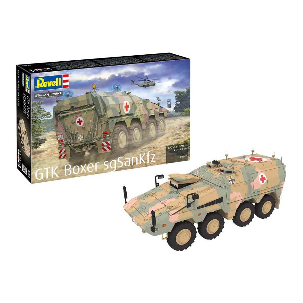 Maquette Revell - GTK Boxer Sgsankfz 1:72 - 111 pièces.