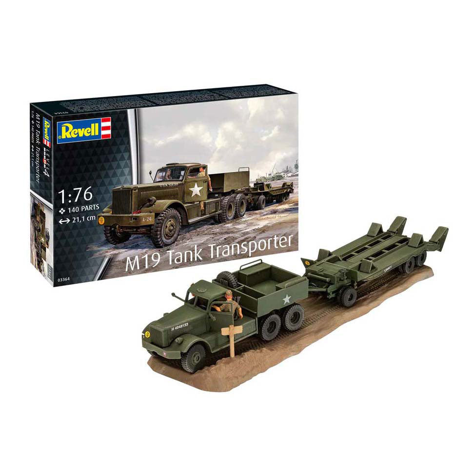Maquette Revell - Transporteur de chars M19 1:76 - 140 pcs.