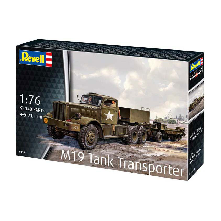 Maquette Revell - Transporteur de chars M19 1:76 - 140 pcs.