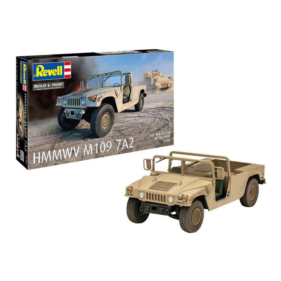 Maquette Revell - hmmwv m109 7a2 1:35 - 156 pcs.