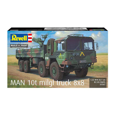 Maquette Revell - camion homme 10t milgl 8x8 1:35 - 245 pièces.