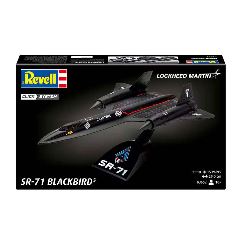 Maquette Revell - Lockheed SR-71 merle - 15 pcs.