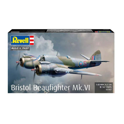 Maquette Revell - Bristol Beaufighter Mk. vi 1:48 - 167 parties.