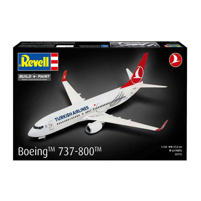 Maquette Revell - Boeing 737-800 Turkish Airlines 1:144 - 63 pcs.