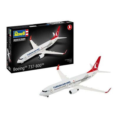 Maquette Revell - Boeing 737-800 Turkish Airlines 1:144 - 63 pcs.