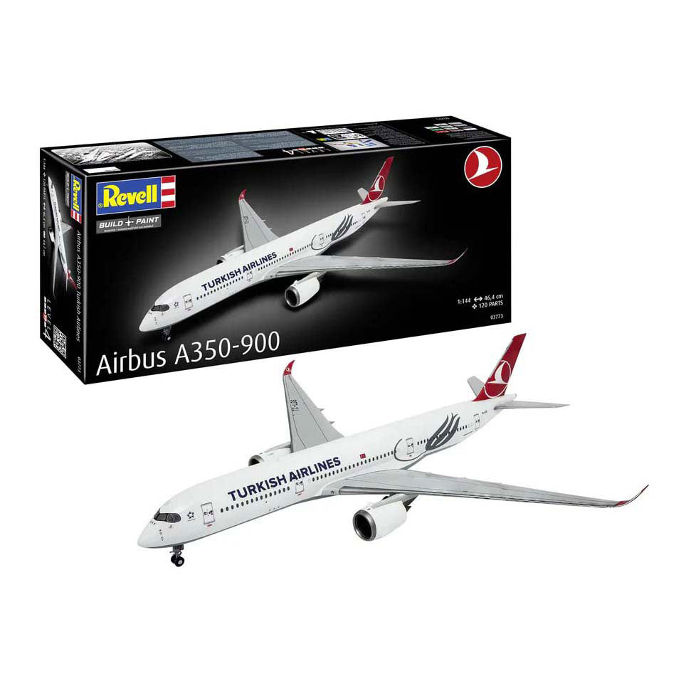 Maquette Revell - Airbus A350-900 Turkish Airlines 1:144 - 120 pièces.