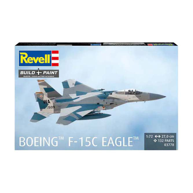 Maquette Revell - Boeing F-15C Eagle 1:72 - 200 pcs.