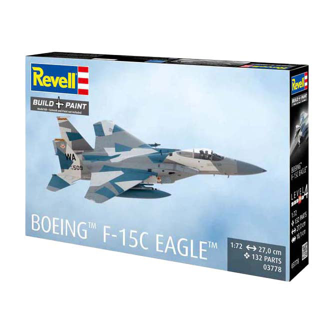 Maquette Revell - Boeing F-15C Eagle 1:72 - 200 pcs.