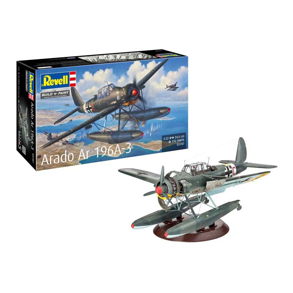 Maquette Revell - hydravion arado ar196a-3 1:32 - 192 pcs.
