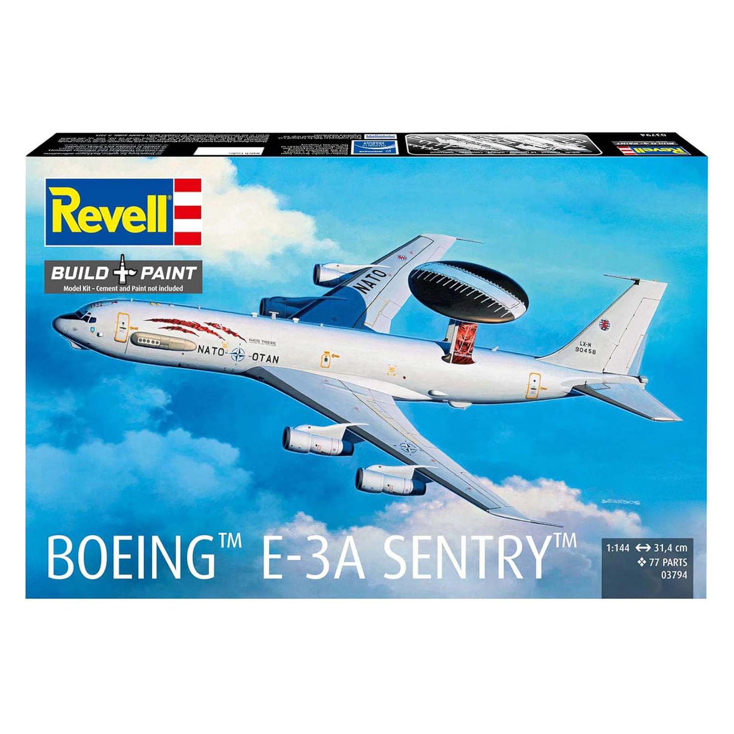 Maquette Revell - Boeing E-3A Sentinelle