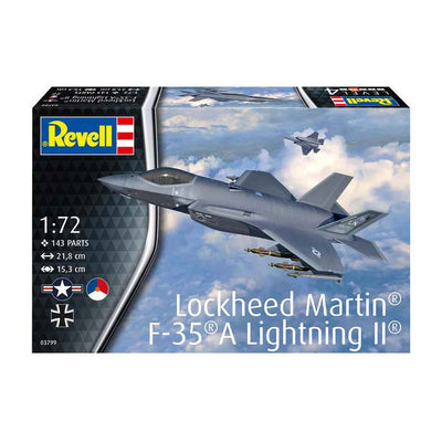 Maquette Revell - Lockheed Martin F35 A Lightning II 1:72 - 143 pièces.