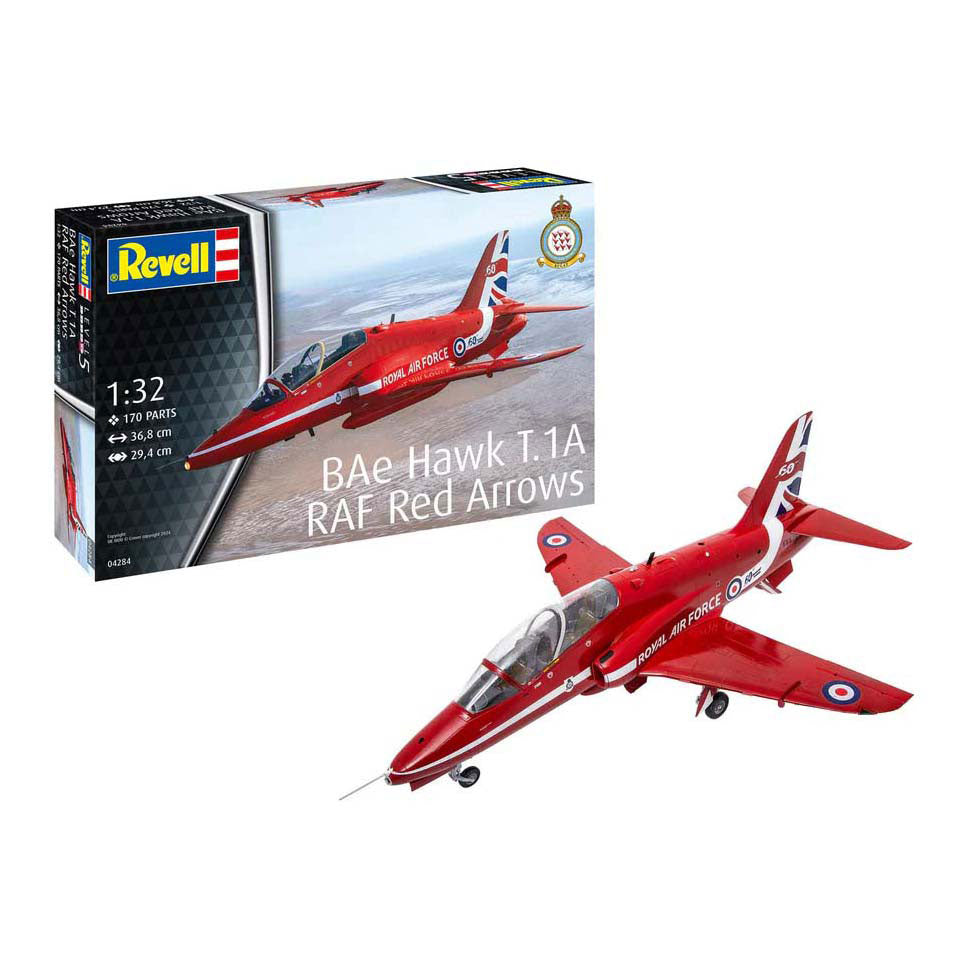 Maquette Revell - Bae Hawk T.1a - Flèches rouges 1:32 - 170pcs.