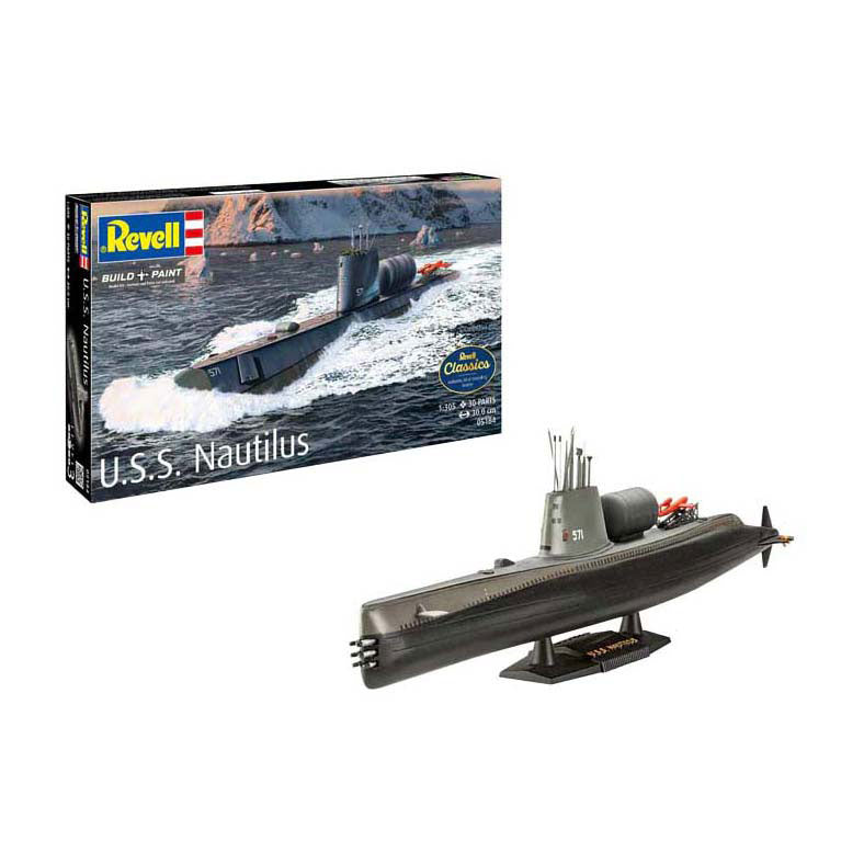 Maquette Revell - U.S.S. nautile 1:305 - 30 pièces.