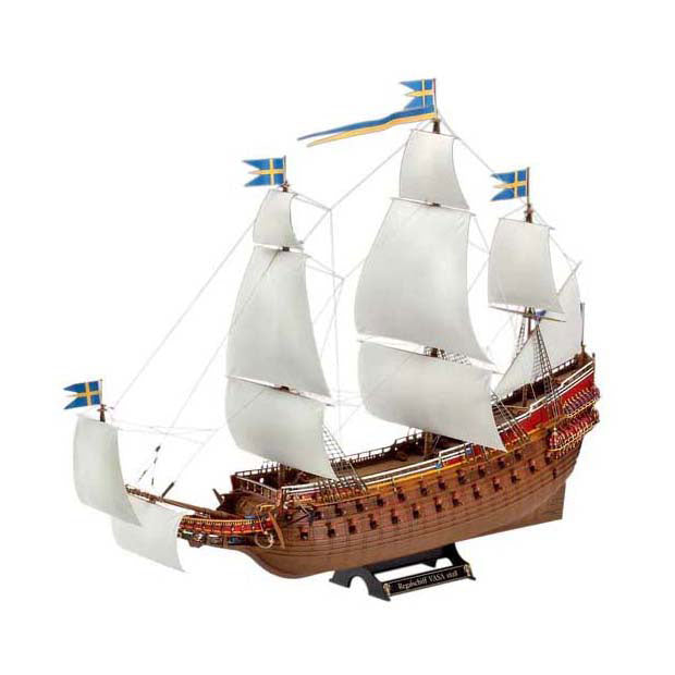 Kit de construction de maquettes Revell - navire royal suédois Vasa 1: 150 - 330 pièces.