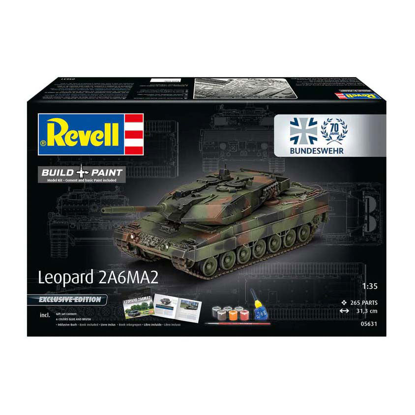 Maquette Revell - 70 ans Bundeswehr : léopard 2 a6a2 1:35 - 265 pcs.