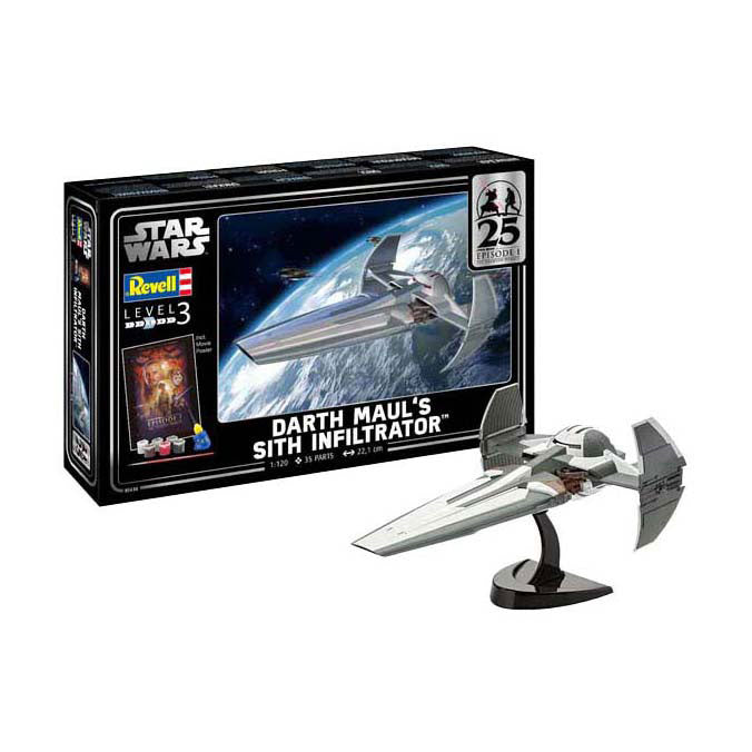 Maquette Revell Star Wars - Dark Mauls Infiltrateur Sith 1:120 - 35 pcs.