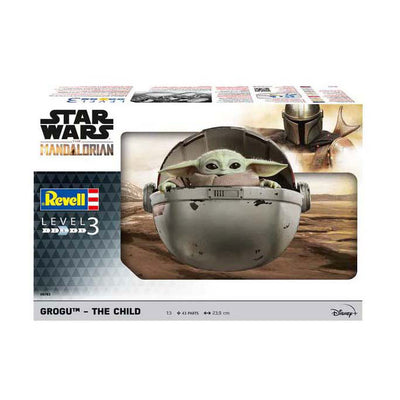 Revell kit de construction star wars - grogu l'enfant le mandalorien 1:3 - 43 pcs.