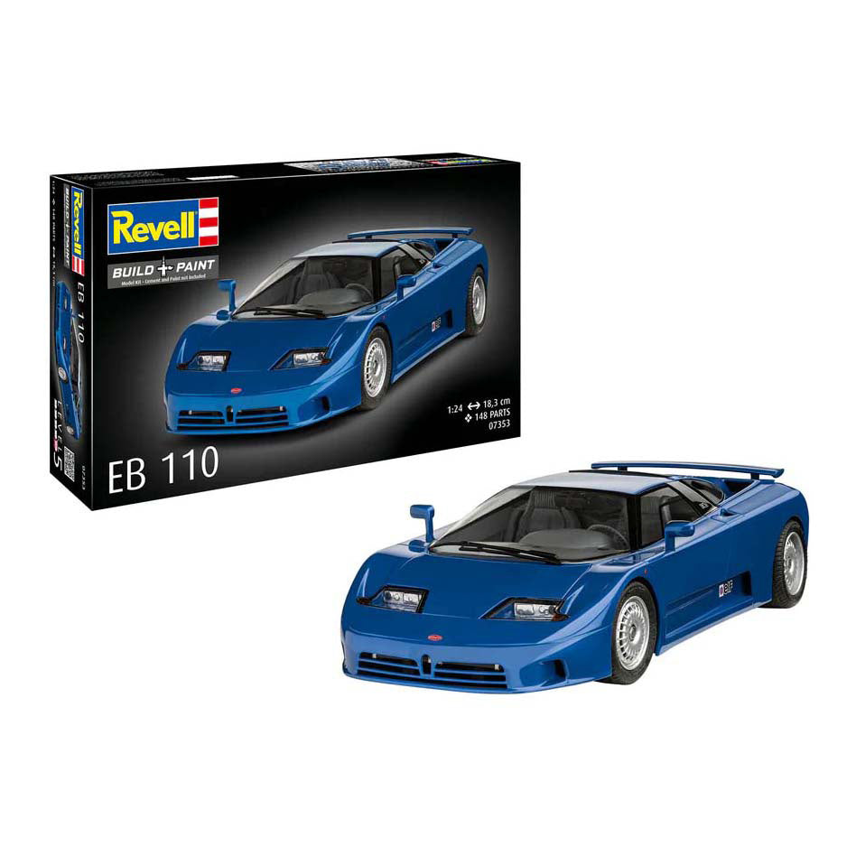 Maquette Revell - bugatti eb110 1:24 - 148 pièces.