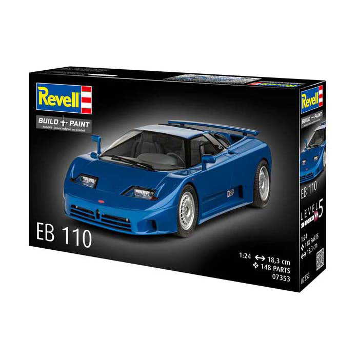 Maquette Revell - bugatti eb110 1:24 - 148 pièces.
