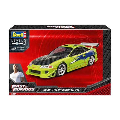 Maquette Revell Fast Furious - Mitsubishi Eclipse 1995 de Brian 1:25 - 75 pcs.