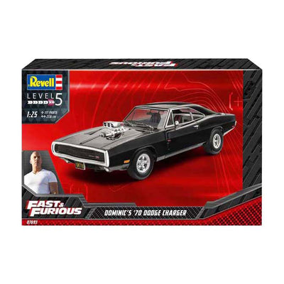 Maquette Revell Fast Furious - Dominics 1970 Dodge Charger 1:25 - 117 pièces.