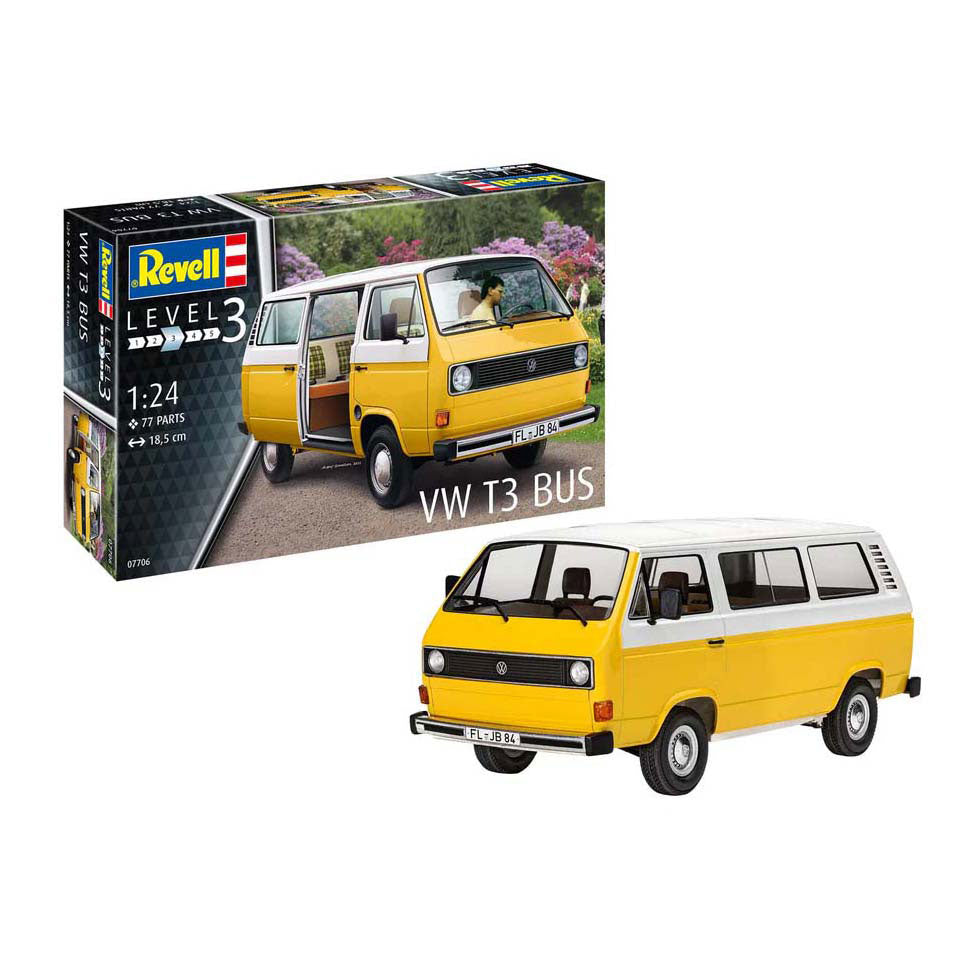 Maquette Revell - Bus VW T3 1:25 - 77 pièces.