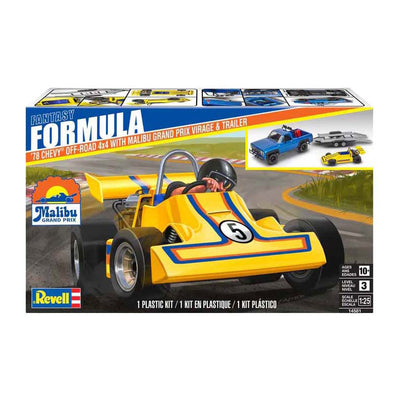 Maquette Revell - Pickup Chevy 4x4 '78 avec kart à pédales 1:25
