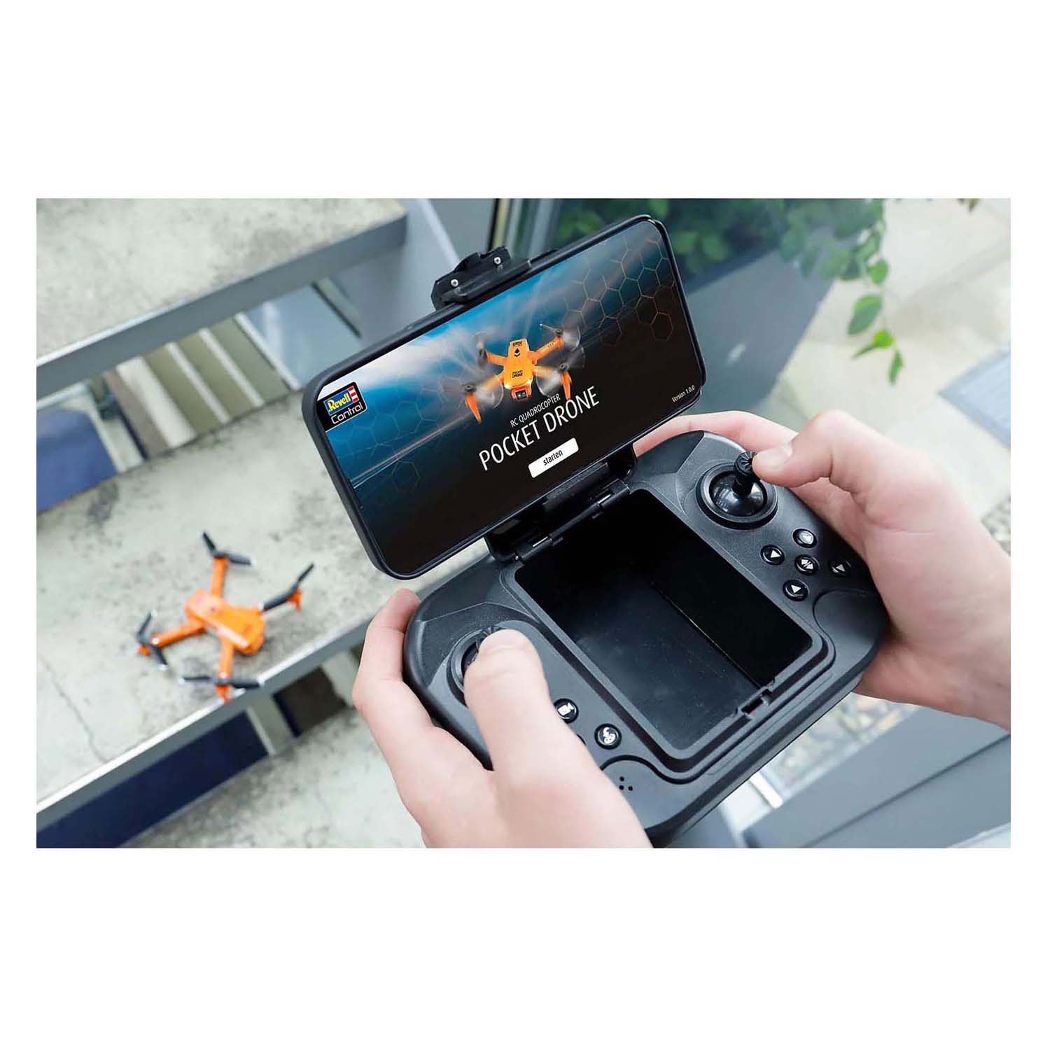 Drone de poche quadricoptère radiocommandé Revell