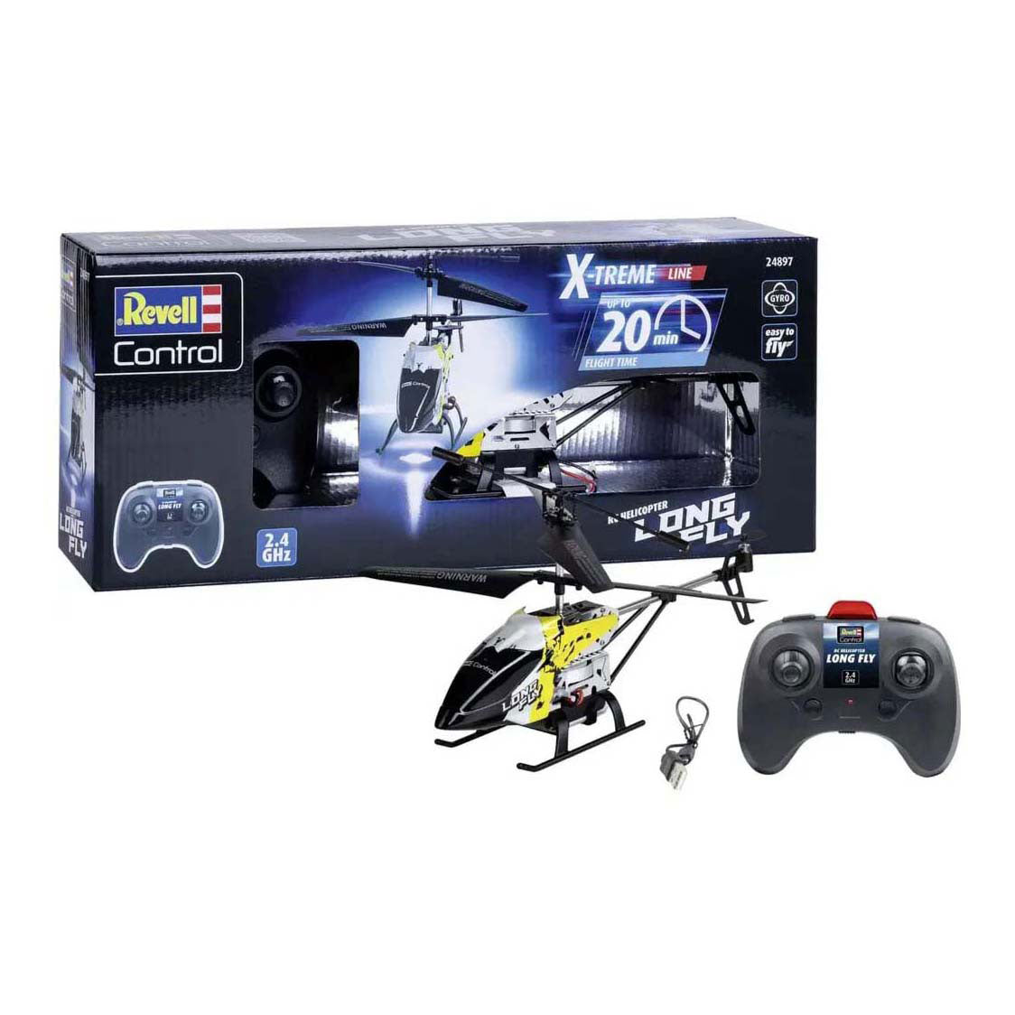 Hélicoptère Revell RC 2,4 GHz X-Treme - Vol long