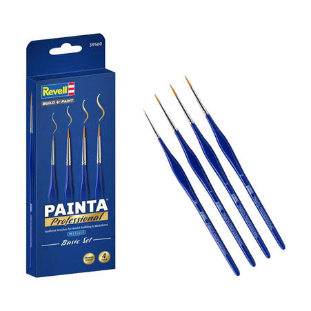 Ensemble de base de pinceaux professionnels Revell Painta
