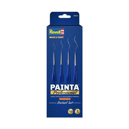 Ensemble de détails de pinceaux professionnels Revell Painta