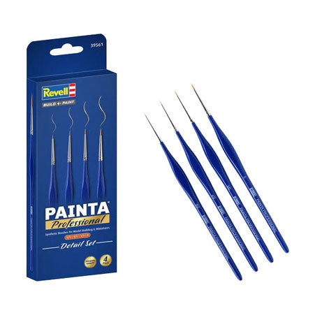 Ensemble de détails de pinceaux professionnels Revell Painta