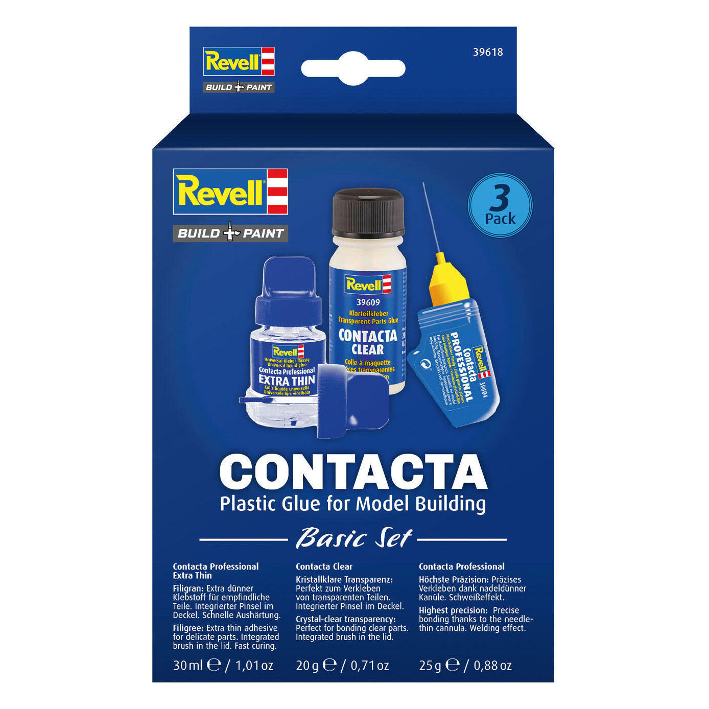 Revell contacta kit de colle de base