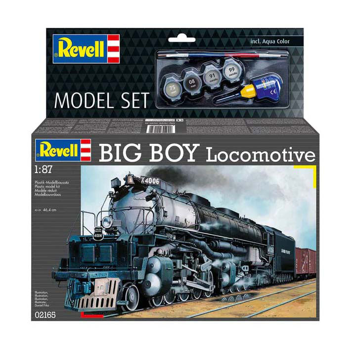 Maquette Revell - locomotive Big Boy 1:87 - 233 pcs.