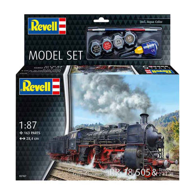 Maquette Revell - schnellzulokomotive br18505 avec annexe 1:87 - 163 pièces.