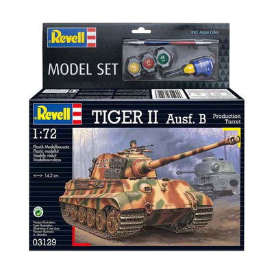 Maquette Revell - Tiger II Ausf. b 1:72 - 144 pièces.