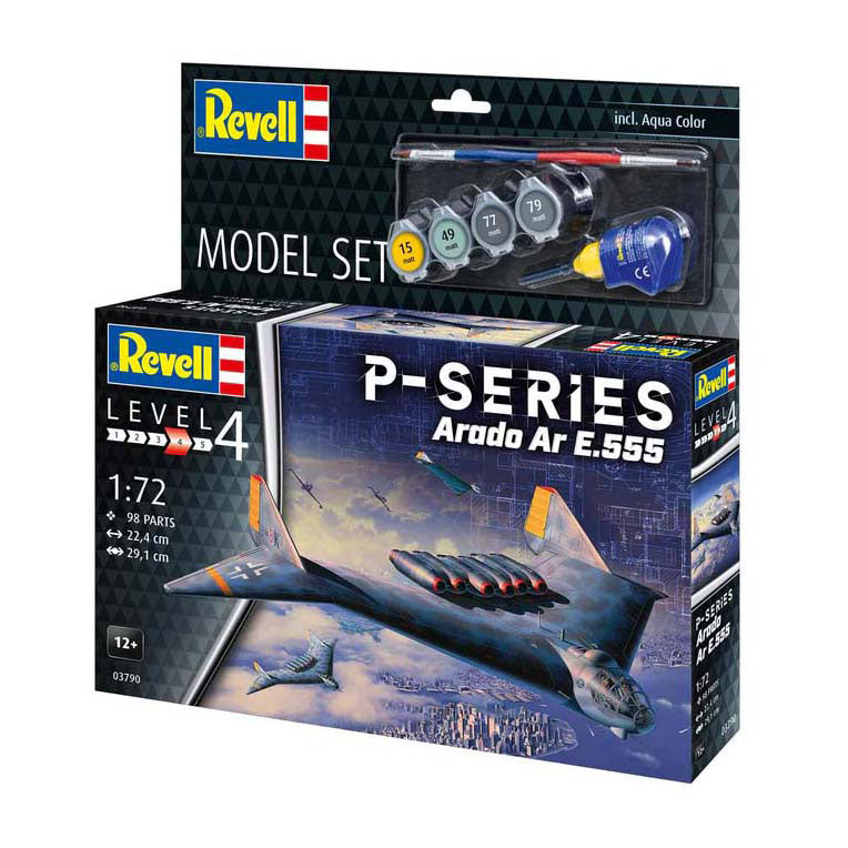 Maquette Revell - série P - ar555 1:72 - 98 pcs.