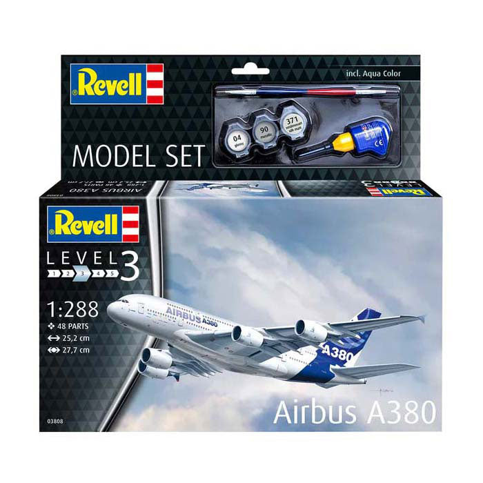 Maquette Revell - Airbus A380 1:288 - 48 pièces.