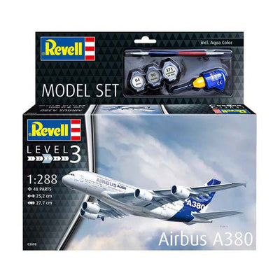 Maquette Revell - Airbus A380 1:288 - 48 pièces.