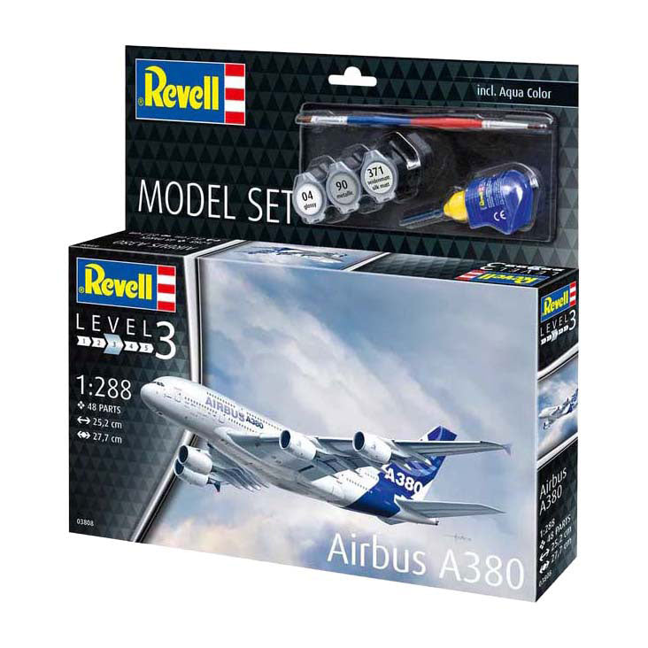 Maquette Revell - Airbus A380 1:288 - 48 pièces.