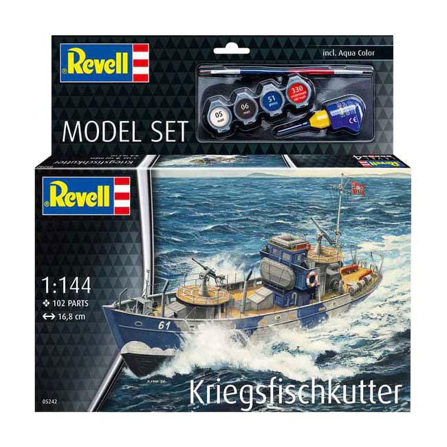 Maquette Revell - KFK (Kriegsfischkutter) 1:144 - 102 pcs.