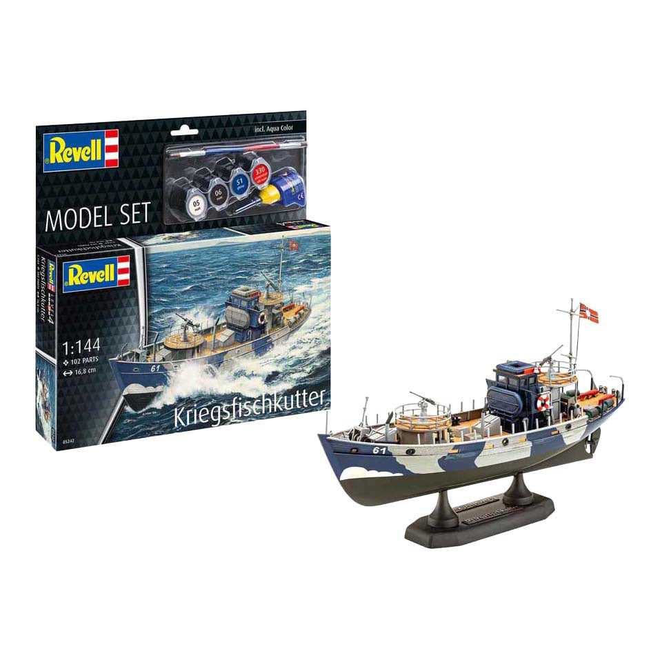 Maquette Revell - KFK (Kriegsfischkutter) 1:144 - 102 pcs.