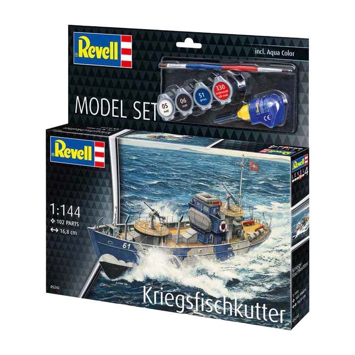 Maquette Revell - KFK (Kriegsfischkutter) 1:144 - 102 pcs.