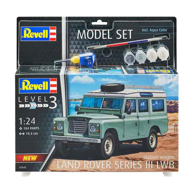 Maquette Revell - Land Rover série III LWB (s. Wagon) 1:24 - 184 pièces.